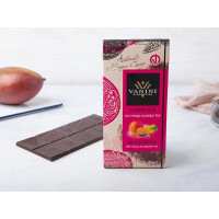 Cioccolato fondente 62% con mango e passion fruit