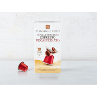 10 capsule espresso decaffeinato