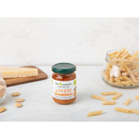 Pesto rosso con pecorino e mandorle BIO