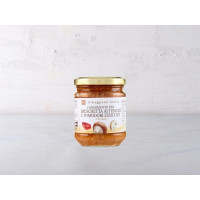 Condimento per bruschetta ai funghi e pomodori essiccati