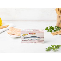 Filetti di salmone selvaggio in olio di oliva