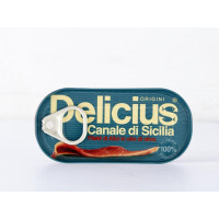 Filetti di alici del canale di Sicilia in olio di oliva