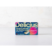 Sardine delicate del mediterraneo in olio di oliva