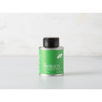 Condimento a base di olio EVO e basilico