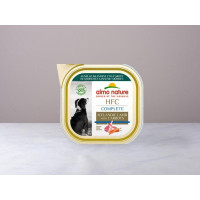 17 vaschette con agnello islandese e carote per cane