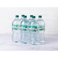 6 Acqua naturale 1,0 lt in R-PET 100%