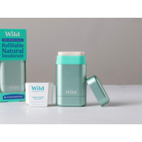Deodorante stick ricaricabile cotone fresco e sale marino