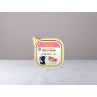Vaschetta con vitello e prosciutto per cane
