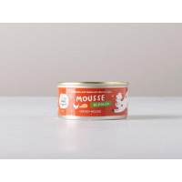 Mousse di pollo per gatti