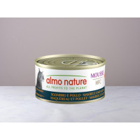Lattina mousse sgombro e pollo gatti sterilizzati