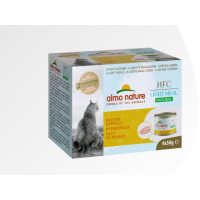 Bustine gatto filetto di pollo light meal 4x50g
