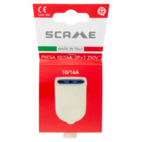 Scame Presa 10/16A 2P+T 250V