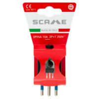 Scame Spina 10A 2P+T 250V
