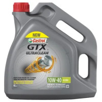 OLIO PER AUTO CASTROL GTX ULTRACLEAN 10W40 A3/B3 4L