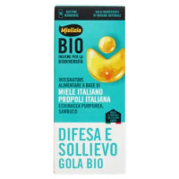 Mielizia Bio Difesa e Sollievo Gola Bio Integratore Alimentare 10 x 10 g