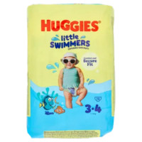 Huggies Little Swimmers Disposable Swim Pants 3-4 7-15 Kg Nemo 12 Pz