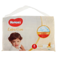 Huggies Extra Care Pannolini 4 7-18 Kg 38 Pz