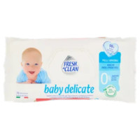 Fresh & Clean Baby Delicate Salviettine 2 x 72 Pz