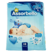 Assorbello Up Junior 11-25kg Taglia 5 Pannolini 16 Pz