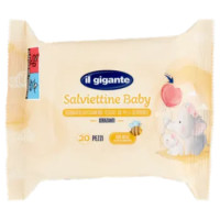 IL GIGANTE Salviettine Baby Idratanti 20 Pz