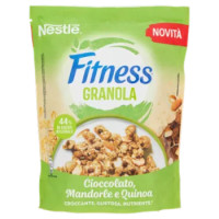 FITNESS Granola Con Cioccolato, Mandorle e Quinoa 300g
