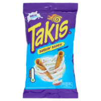 Takis Buckin' Ranch Seasoned Sour Cream Flavour Fried Maize Snack 100 g