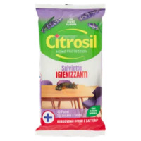 Citrosil Home Protection Salviette Igienizzanti Con Essenze Di Lavanda 40 Pz