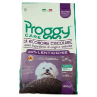 Proggy Care 30% Lenticchie Alimento Completo Cane Adulto Mini 1-10Kg 800 g