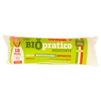 Virosac Biopratico Resistente Sacchi Biodegradabili Antigoccia 50x60 Cm 30 Litri L 10 Pz