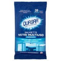Quasar Salviette Vetri Multiuso 20 Pz