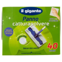 IL GIGANTE Panno Catturapolvere 40 Panni