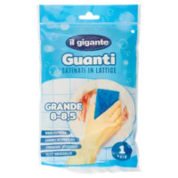 IL GIGANTE Guanti Satinati In Lattice Grande 8 - 8,5 1 Paio