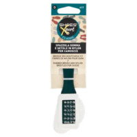 Shoes'Xpert Classic Spazzola Gomma e Setole In Nylon Per Camoscio