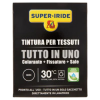 Super-Iride Tintura Per Tessuti Tutto In Uno Nero 350 g