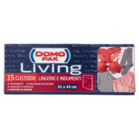 Domopak Living Custodie Lingerie e Indumenti 31x43 Cm 15 Pz