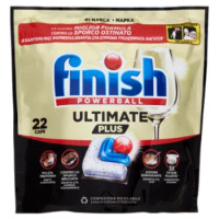 Finish Ultimate Plus Regular Pastiglie Lavastoviglie 22 Lavaggi 268,4 g