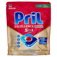 PRIL Excellence Premium 5in1 Caps 26pz (483,6g)