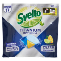 Svelto Titanium Optimum 17 Capsule Tutto In 1 Limone 255 g