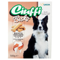 Ciuffi Bisko Biscotto Croccante Con Vitamine A - D₃ - E 500 g