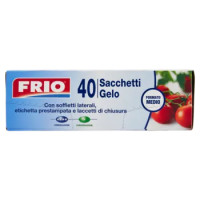Frio 40 Sacchetti Gelo In Rotolo Formato Medio 23 x 32 Cm