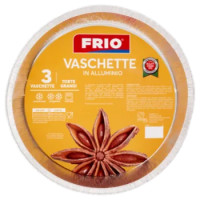 Frio Vaschette In Alluminio Torte Grandi 3 Pz