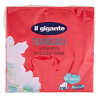 IL GIGANTE Tovaglioli In Pura Ovatta Di Cellulosa Vergine 3 Veli 30 Pz