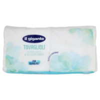 IL GIGANTE Tovaglioli In Pura Ovatta Di Cellulosa Vergine 250 Pz