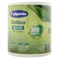 IL GIGANTE Bobina Multiuso 300 Strappi 2 Veli
