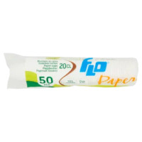 Flo Paper Bicchieri Di Carta 20 Cl 50 Pz