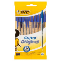 Bic Cristal Original 1.0 Mm 10 Penne Blu