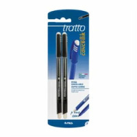 PENNE CANCELLABILI NERE BLISTER 2 TRATTO CANCELLIK