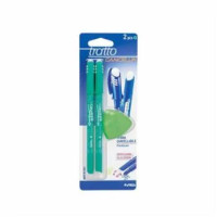 2 PENNE CANCELLABILI CANCELLIK VERDE