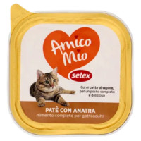 Selex Amico Mio Paté Per Gatto Con Anatra 100 g