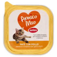 Selex Amico Mio Paté Per Gatto Con Pollo 100 g